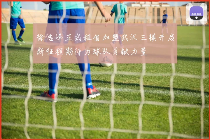 徐浩峰正式租借加盟武汉三镇开启新征程期待为球队贡献力量